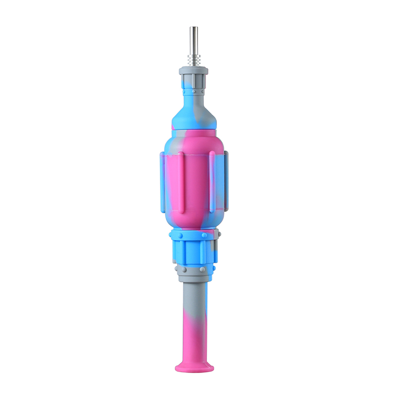 Hookahs Colorful Silicone Nector Collector Kit With 10mm 14mm Metal Nail Mini Glass Pipe Oil Rig Concentrate Dab Straw
Hookahs Colorful Silicone Nector Collector Kit With 10mm 14mm Metal Nail Mini Glass Pipe Oil Rig Concentrate Dab Straw