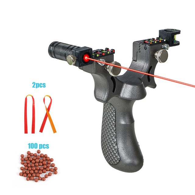 resin Powerful slingshot outdoor hunting sling shot rubber band 100 pcs balls laser slingshot
resin Powerful slingshot outdoor hunting sling shot rubber band 100 pcs balls laser slingshot