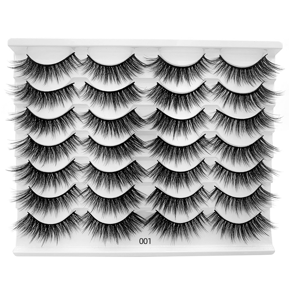 New eyelash lash lashes mink 14 pairs Natural simulation fluffy Thick cat eye lash faux cils euqals 5 sets equals good quality
New eyelash lash lashes mink 14 pairs Natural simulation fluffy Thick cat eye lash faux cils euqals 5 sets equals good quality