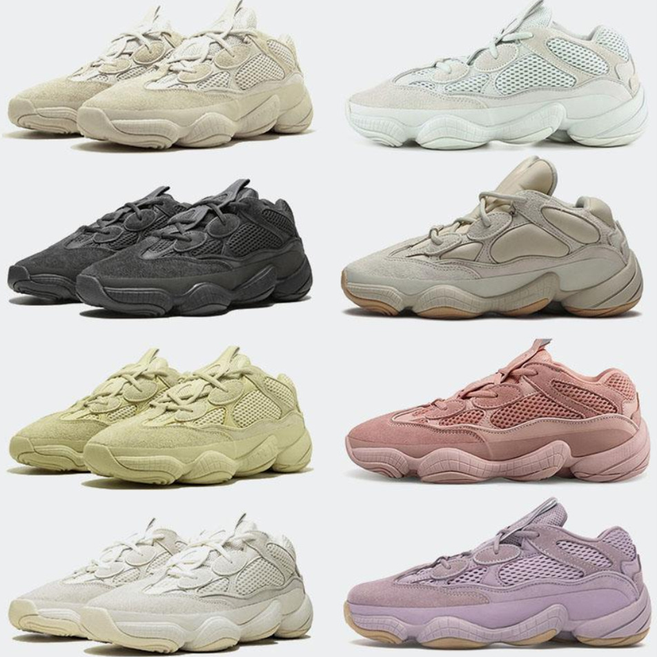 TOP Sandals Gift With Box Kanye 500 Mens Shoes Soft Vision Bone white Utility Black Blush Super Moon Yellow Salt Pink Men Women Sports Sneakers Trainers Size 36-46
TOP Sandals Gift With Box Kanye 500 Mens Shoes Soft Vision Bone white Utility Black Blush Super Moon Yellow Salt Pink Men Women Sports Sneakers Trainers Size 36-46