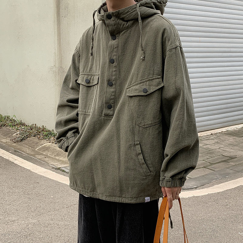 2021 New Men's Cotton Casual Hooded Hoodies Loose Coat Youth Streetwear Pullover Long-sleeves Coats 2-color Oversized Sweatshirts Yrkb, Green
2021 New Men's Cotton Casual Hooded Hoodies Loose Coat Youth Streetwear Pullover Long-sleeves Coats 2-color Oversized Sweatshirts Yrkb, Green