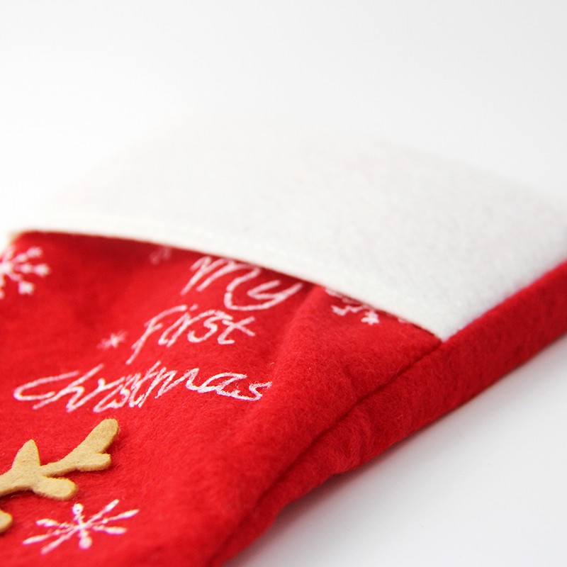Gift New Year 2021 Decor Party Decorations Deer stocking Candy Socks Christmas Gifts Bag For Home Free shipping