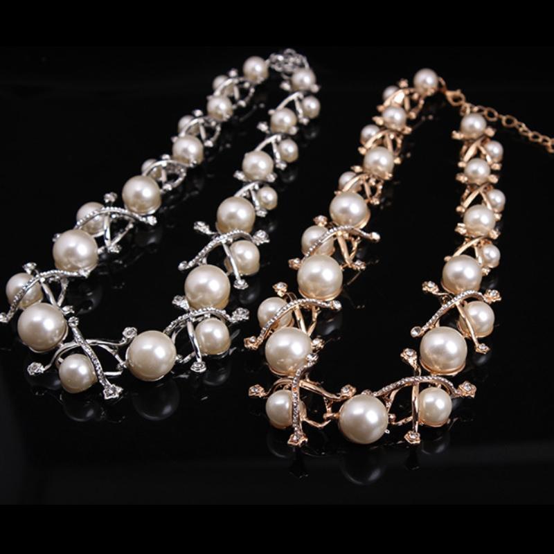 Chokers Elegant Women Fashion Jewelry Plastic Pearls Beaded Necklaces Neck Choker Bride Wedding Party Necklace Birthday Gifts
Chokers Elegant Women Fashion Jewelry Plastic Pearls Beaded Necklaces Neck Choker Bride Wedding Party Necklace Birthday Gifts