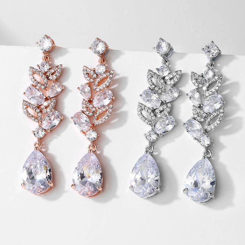 Dangle & Chandelier 2021 Luxury Rose Gold Silver Color Pear Earrings For Women Anniversary Gift Jewelry Wholesale E6797
Dangle & Chandelier 2021 Luxury Rose Gold Silver Color Pear Earrings For Women Anniversary Gift Jewelry Wholesale E6797