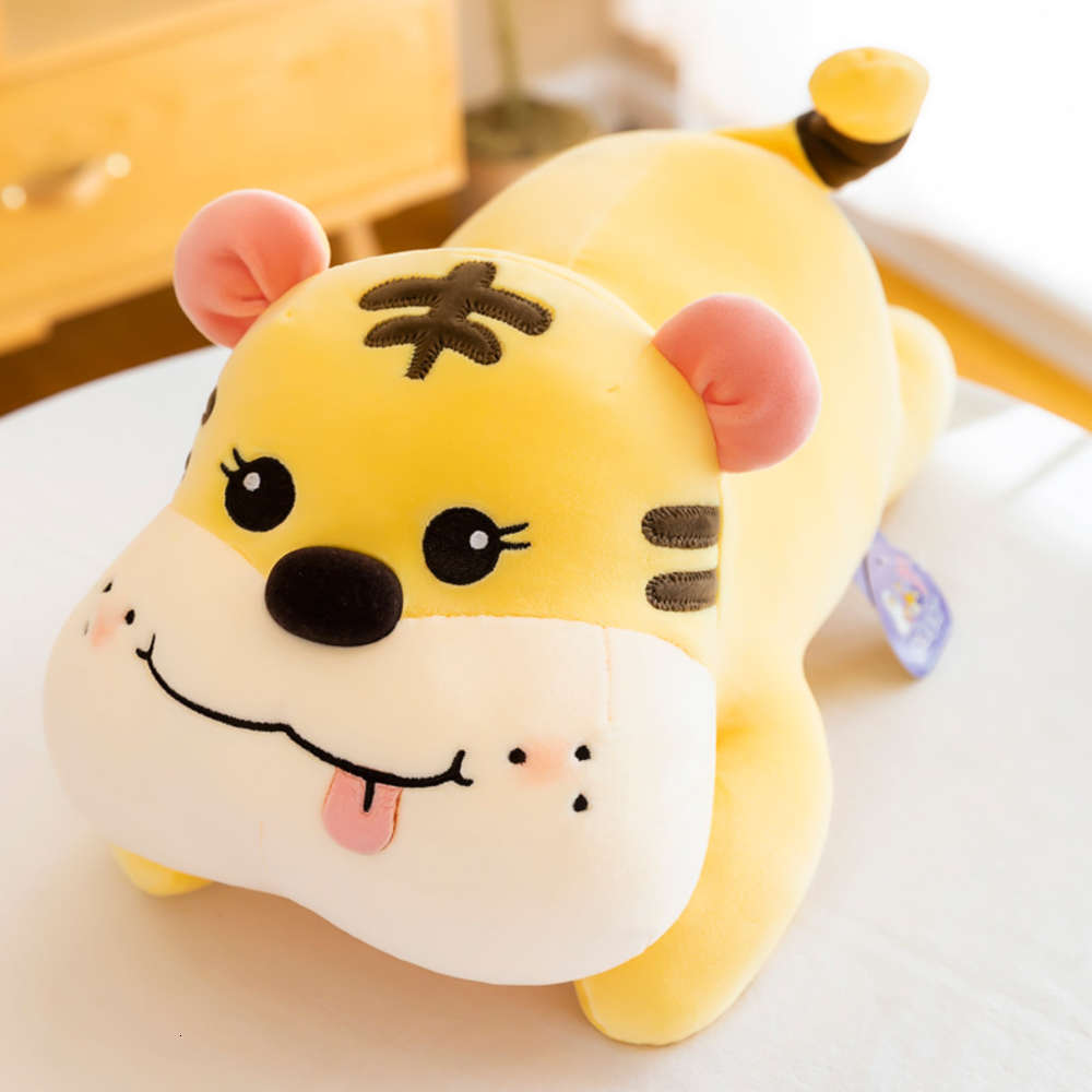Tiger Plush Toy Doll pillow year tiger bean boy girl super soft cute doll, Blue
Tiger Plush Toy Doll pillow year tiger bean boy girl super soft cute doll, Blue