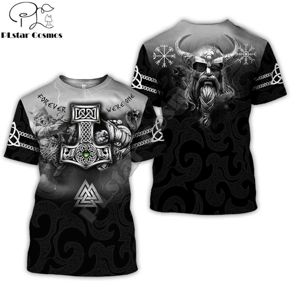 Brand clothing Viking Tattoo pattern Print 3D t shirt Men tshirt Summer Funny T-Shirt Short Sleeve O-neck Tops Drop 210629, Color as the picture
Brand clothing Viking Tattoo pattern Print 3D t shirt Men tshirt Summer Funny T-Shirt Short Sleeve O-neck Tops Drop 210629, Color as the picture