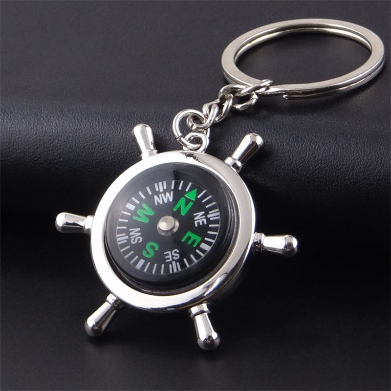 Nautical Helm Compass Keychain for Car Fashion Key Chains Rings Alloy Hang Charms Novelty Wholesale Creative Multi-function C3
Nautical Helm Compass Keychain for Car Fashion Key Chains Rings Alloy Hang Charms Novelty Wholesale Creative Multi-function C3