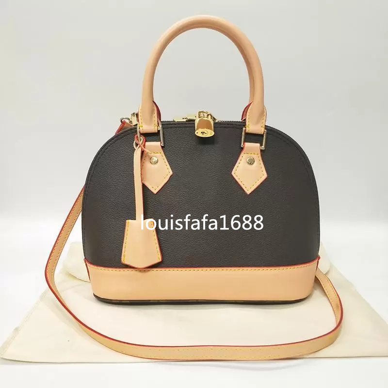 Top-quality Alma BB Women Handbag Genuine Leather Shell Bag Luxury Designers Bags Brand Tote Ladies Purse with Cross body Straps
Top-quality Alma BB Women Handbag Genuine Leather Shell Bag Luxury Designers Bags Brand Tote Ladies Purse with Cross body Straps