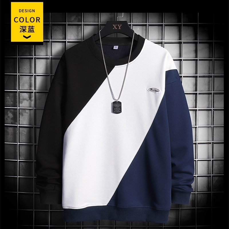 Fashion Men Fleece Hoodies Sweatshirt Trend Winter Printed Mens Pullover Male Loose Jumper Sweatshirts Streetwear Hoodies 201128