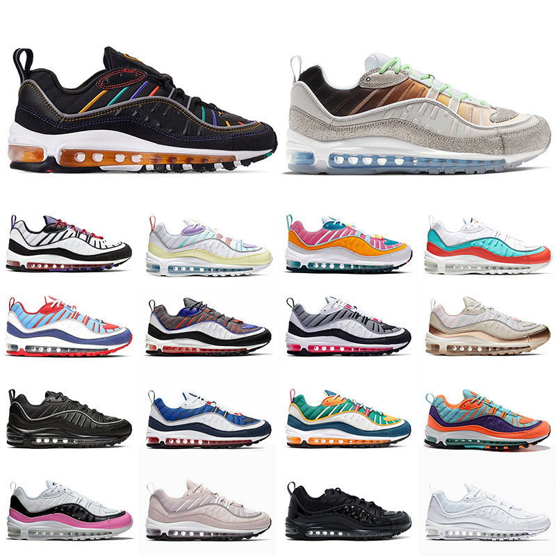 Airmax 98 98s Triple Black Running Shoes Men Women La Mezcla Captain America Peel All White barely rose Team Orange Off Sneaker High Quality Sport Trainers, 36-40 solar red
Airmax 98 98s Triple Black Running Shoes Men Women La Mezcla Captain America Peel All White barely rose Team Orange Off Sneaker High Quality Sport Trainers, 36-40 solar red