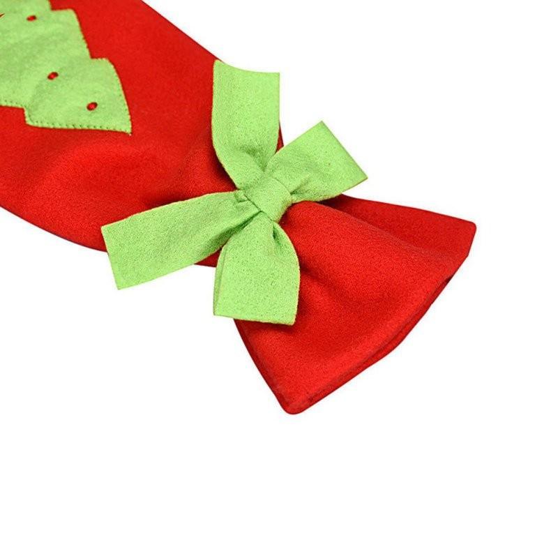 2021 Bags Ornaments New Xmas Santa Claus Wine Bottle Cover Bag Christmas Dinner Party Table Decor Free shipping