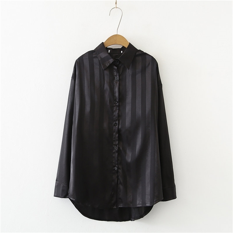 Arrival Fresh Slim Tops All Match Korean Striped Girls High Quality Retro Women Chic Loose Vintage Blouses 210525, Black
Arrival Fresh Slim Tops All Match Korean Striped Girls High Quality Retro Women Chic Loose Vintage Blouses 210525, Black