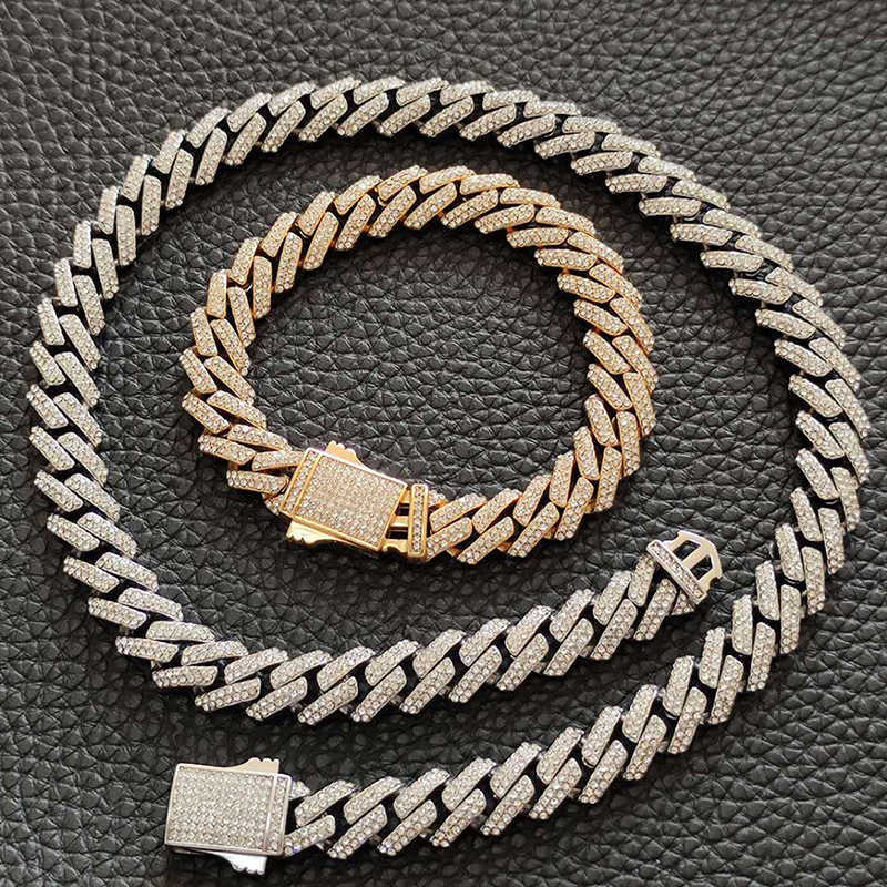 12mm wide 316L Stainless Steel Bling Iced Out Rhombus Cuban Link Chain Chokers Necklaces Men Hip Hop Rapper Jewelry
12mm wide 316L Stainless Steel Bling Iced Out Rhombus Cuban Link Chain Chokers Necklaces Men Hip Hop Rapper Jewelry