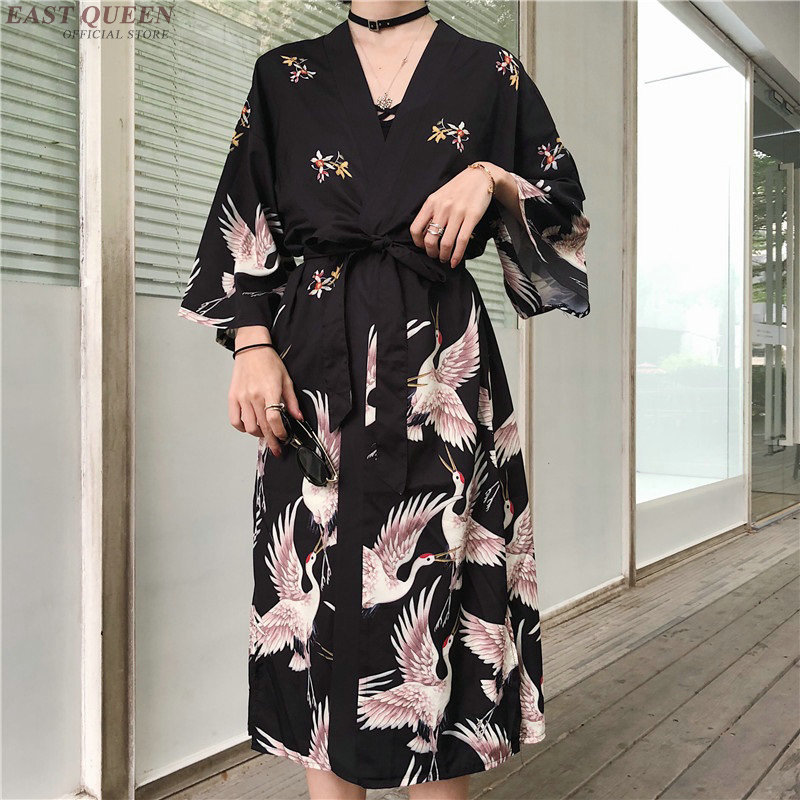 Kimono cardigan Womens tops and blouses Japanese streetwear women tops summer long shirt female ladies blouse women clothes T200113