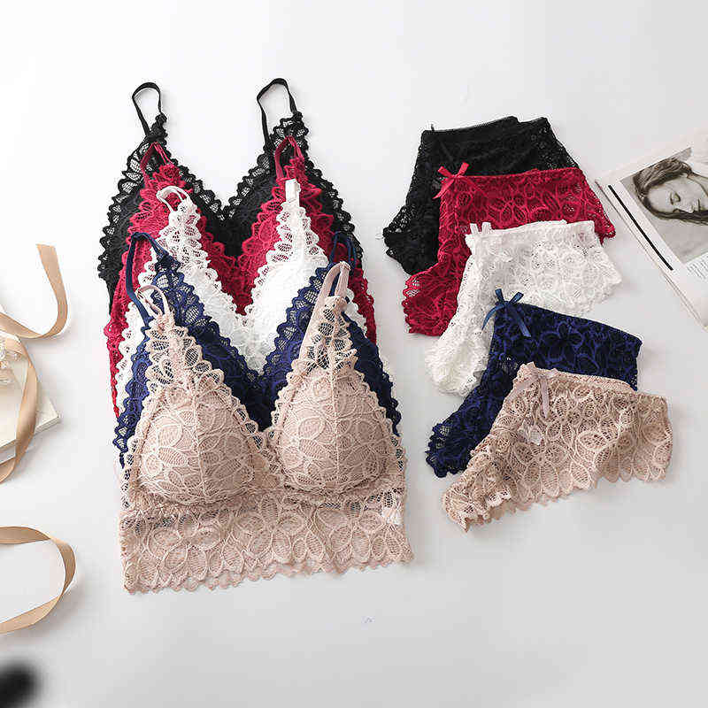 Women Lace Bra Sets Seamless Underwear Backless Vest Sexy Panties Lingerie Padded Bralette Ultrathin Briefs Female Intimates, Black;pink
Women Lace Bra Sets Seamless Underwear Backless Vest Sexy Panties Lingerie Padded Bralette Ultrathin Briefs Female Intimates, Black;pink