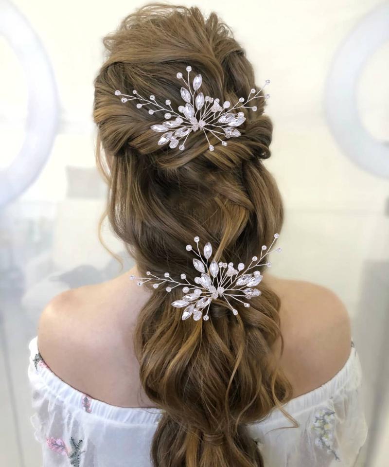 Headpieces AMORARSI HP103 Bride Headwear Wedding Hair Accessories Woman Pins Bridal Jewelry Ornament Tiara With Pearl
Headpieces AMORARSI HP103 Bride Headwear Wedding Hair Accessories Woman Pins Bridal Jewelry Ornament Tiara With Pearl