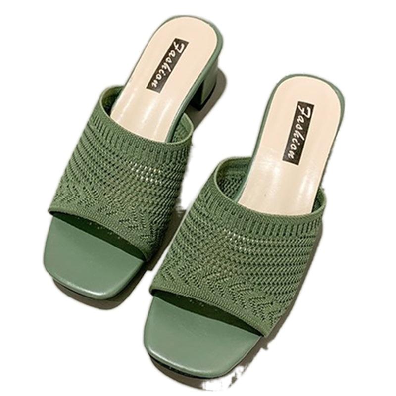 Slippers Shoes Women 2021 Print Strappy Mule High Heels Sandals Flip Flops Toe Slides Party Woman, Beige
Slippers Shoes Women 2021 Print Strappy Mule High Heels Sandals Flip Flops Toe Slides Party Woman, Beige
