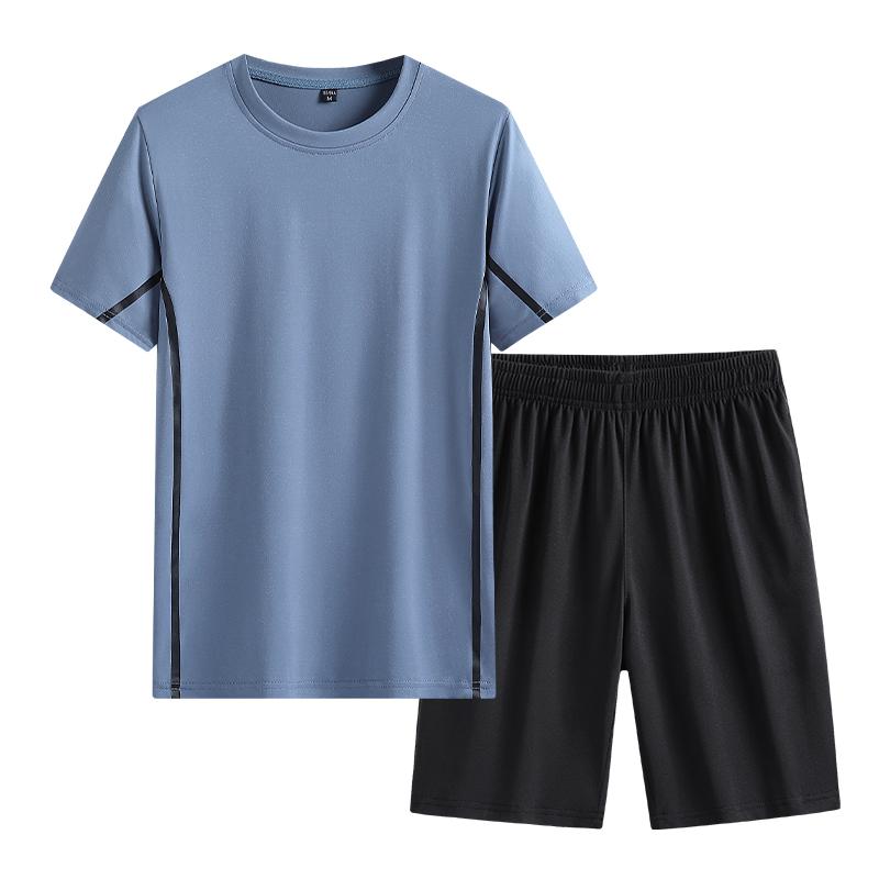 Men's Tracksuits Two Piece Set For Men 2022 Joggers Tracksuit Summer Clothes T-Shirt Shorts Suit Solid Color Plus Size Male Sports 5XL, Gray
Men's Tracksuits Two Piece Set For Men 2022 Joggers Tracksuit Summer Clothes T-Shirt Shorts Suit Solid Color Plus Size Male Sports 5XL, Gray