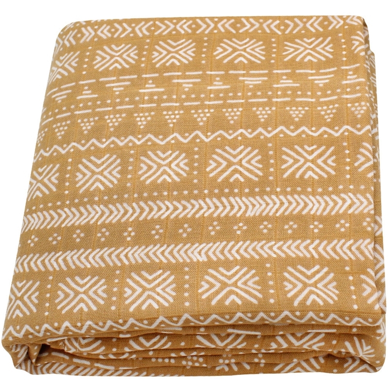 120x120cm 70% Bamboo+30% Cotton Blankets Newborn Stroller Bedding Quilts Toddler Kids Muslin Swaddle Blanket Baby 210309