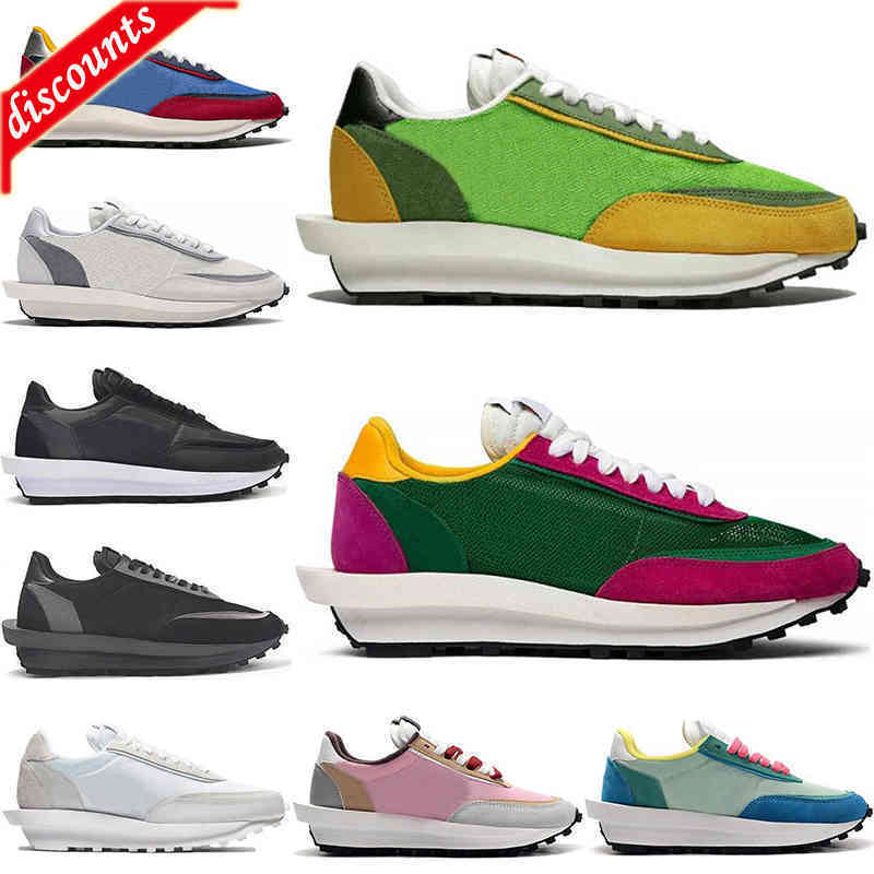 {Chaussures}2021 VaporWaffle LDV Running Shoes Green Gusto hyper grape lavender mist Sports Sneakers Men Women Trainers Outdoor, White nylon
{Chaussures}2021 VaporWaffle LDV Running Shoes Green Gusto hyper grape lavender mist Sports Sneakers Men Women Trainers Outdoor, White nylon