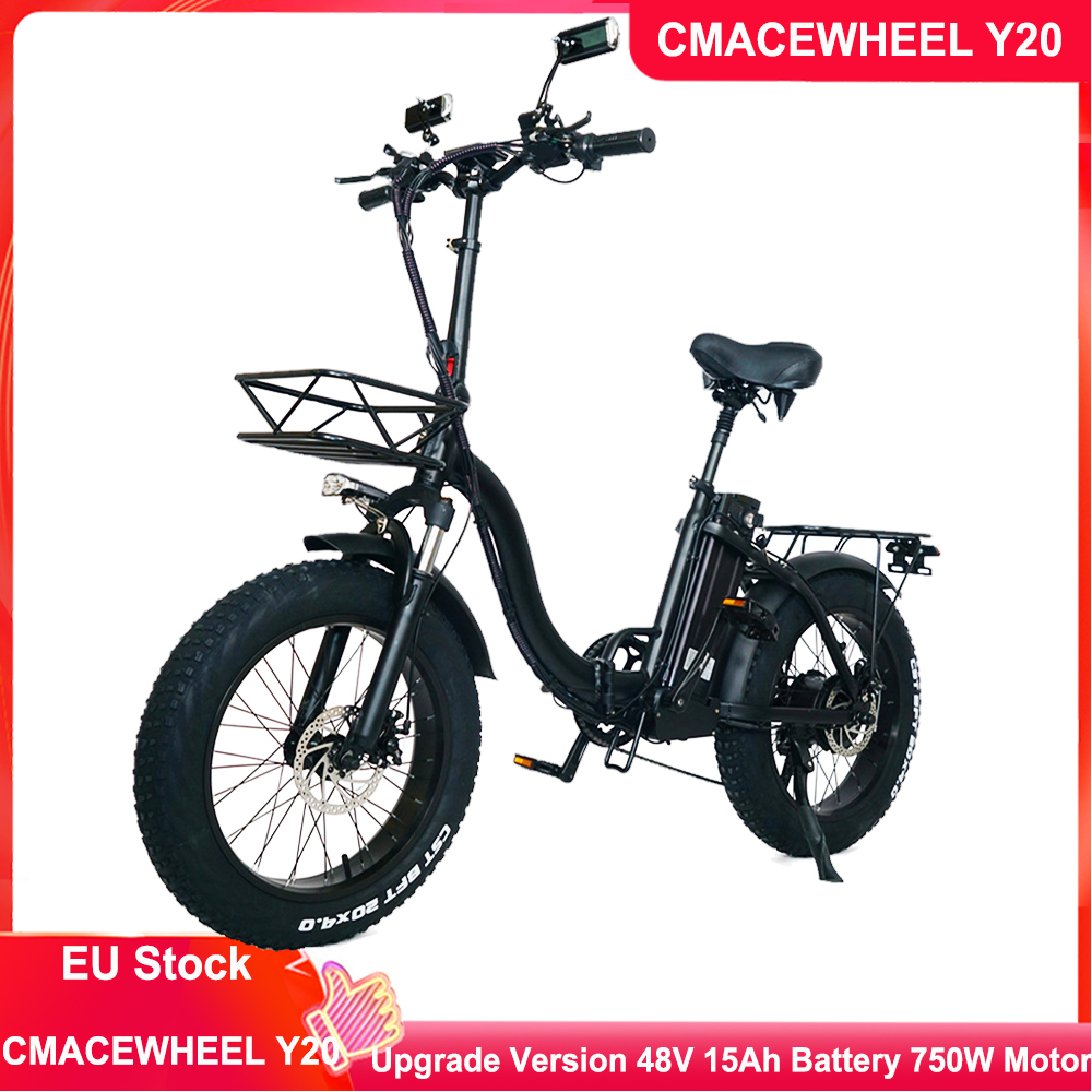 Free VAT EU Stock CMACEWHEEL Y20 Upgrade Verion Add Rearview Mirror Turn Indicater 48V 15Ah Battery 750W Motor Electric Bike
Free VAT EU Stock CMACEWHEEL Y20 Upgrade Verion Add Rearview Mirror Turn Indicater 48V 15Ah Battery 750W Motor Electric Bike