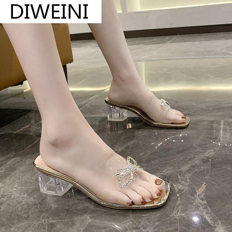 2021 Summer Clear PVC Transparent Ladies Pumps Female Slippers Sexy Casual Shoes Woman Bow Knot Party Shoes High Heels Sandal, Black
2021 Summer Clear PVC Transparent Ladies Pumps Female Slippers Sexy Casual Shoes Woman Bow Knot Party Shoes High Heels Sandal, Black