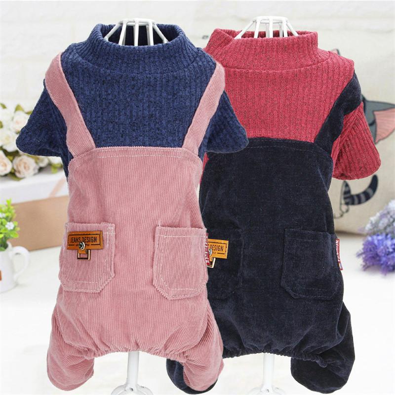 Dog Apparel Clothes Spring Autumn Pet Jumpsuit For Puppy Cat Red-Navy Blue 4 Legs Coat Jumpsuits Clothing Chihuahua Pug Overall
Dog Apparel Clothes Spring Autumn Pet Jumpsuit For Puppy Cat Red-Navy Blue 4 Legs Coat Jumpsuits Clothing Chihuahua Pug Overall