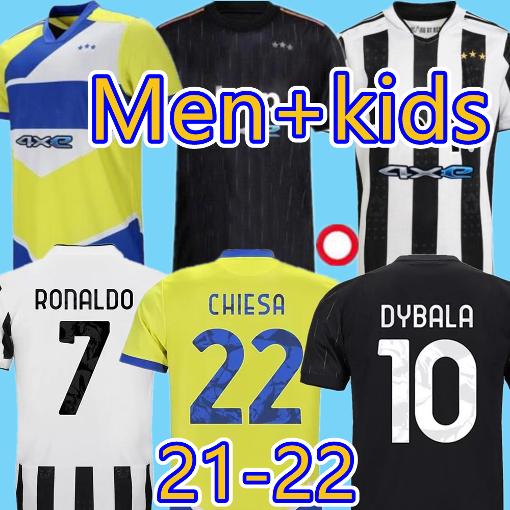 21 22 soccer jerseys fans Player version home away third RONALDO DYBALA MORATA CHIESA LOCATELLI McKENNIE JUVE 2021 2022 football shirts men, Black;yellow
21 22 soccer jerseys fans Player version home away third RONALDO DYBALA MORATA CHIESA LOCATELLI McKENNIE JUVE 2021 2022 football shirts men, Black;yellow