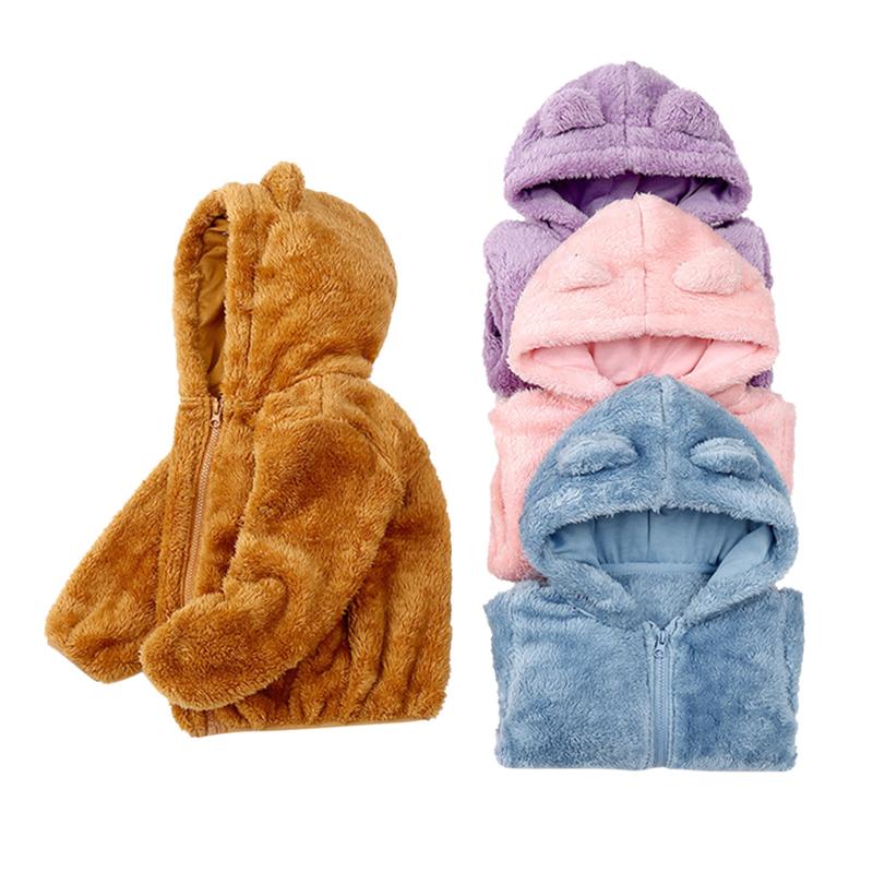 Jackets Baby Winter Coat Hooded Children's Jacket For Autumn Cartoon Ear Boys Girls Outerwear Cute Warm Toddler 6 Month -5 Years
Jackets Baby Winter Coat Hooded Children's Jacket For Autumn Cartoon Ear Boys Girls Outerwear Cute Warm Toddler 6 Month -5 Years