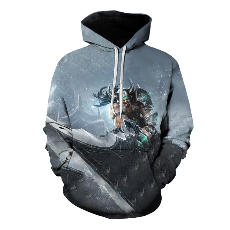 Spring and Autumn LOL Teddymir hero pattern men's and women's hoodie funny new long-sleeved 3D animation men's and women', Black
Spring and Autumn LOL Teddymir hero pattern men's and women's hoodie funny new long-sleeved 3D animation men's and women', Black