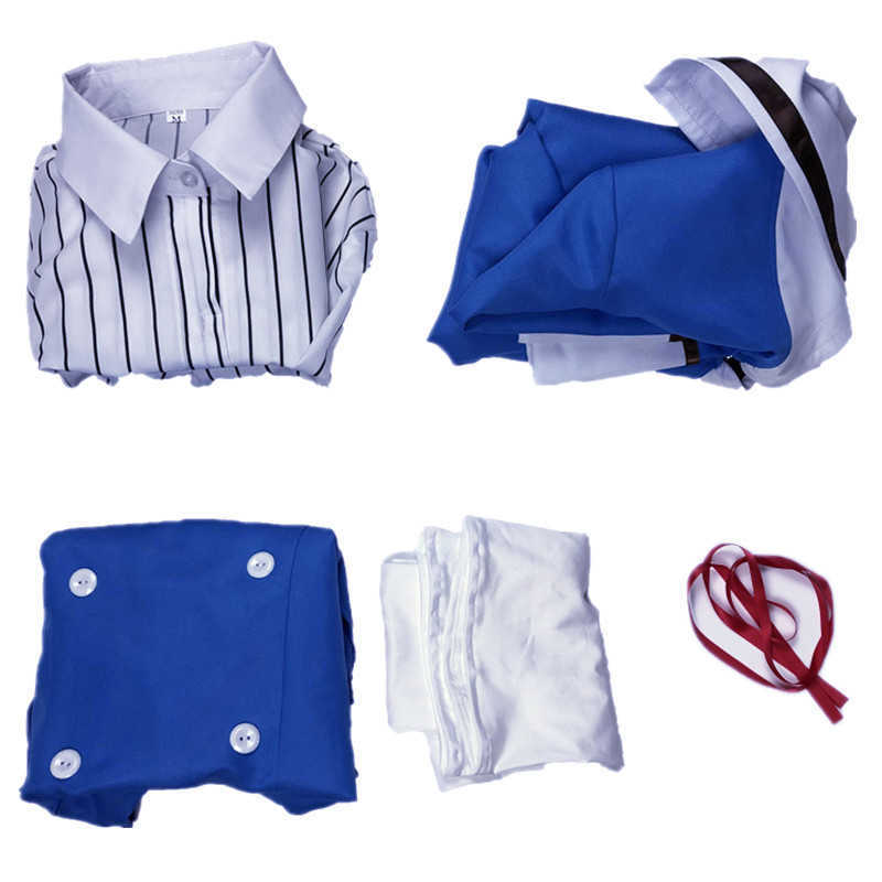 Shinzaki Kuon - Women Cosplay Costume High Shot Anime Uniform Outfit Tenkuu Shinpan Collection for Halloween Y0913