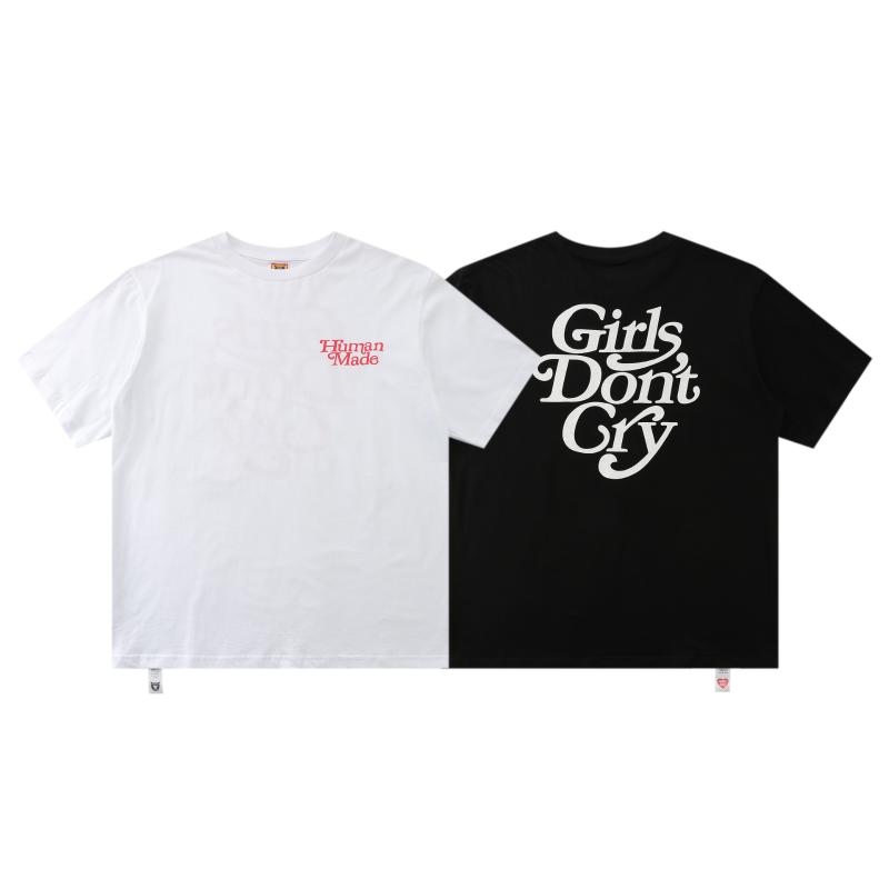Men's Girl Dont Cry Printed T Shirts Trendy HUMAN MADE 2021 Summer Fashion Casual Short-sleeved Tshirts Men Women Unisex, Black
Men's Girl Dont Cry Printed T Shirts Trendy HUMAN MADE 2021 Summer Fashion Casual Short-sleeved Tshirts Men Women Unisex, Black