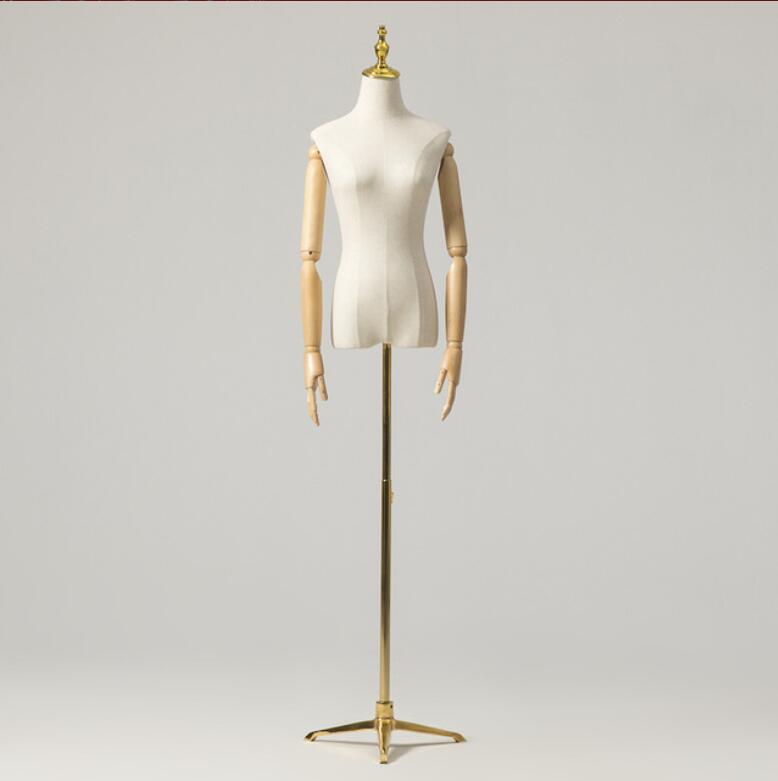 Clothing store model props Commercial Furniture women's half body women dresses window people's table clothes display rack WEDDING DRESS MAN