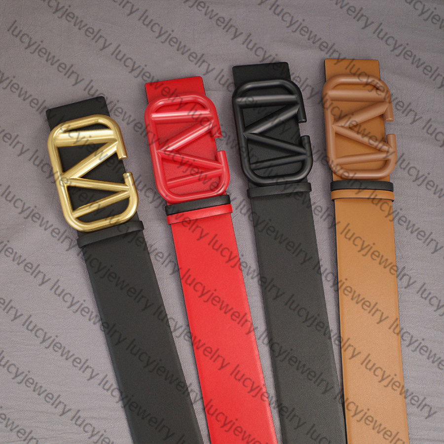 Mens Woman Belt Reversible Smooth Buckle Fashion Belts 12 Color Option Width 7cm High Quality