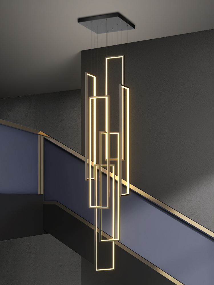 Staircase chandelier modern simple villa compound building hollow loft rotary staircase extremely simple ultra long box lamp
Staircase chandelier modern simple villa compound building hollow loft rotary staircase extremely simple ultra long box lamp