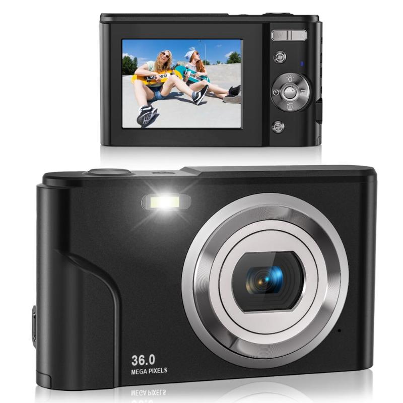Camcorders 2.4inch 36MP 1080P Children Portable Mini Digital Camera 16X Zoom TFT LCD Screen Video Camcorder Anti-Shake Po