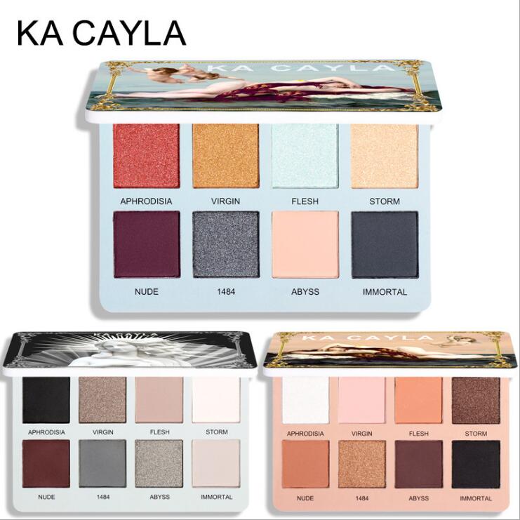 KACAYLA 8 Colors Matte Shimmer Smoky Eyeshadow Palette Waterproof Glitter Diamond Pigment Highlighter Eye Shadow Powder Makeup, Customize
KACAYLA 8 Colors Matte Shimmer Smoky Eyeshadow Palette Waterproof Glitter Diamond Pigment Highlighter Eye Shadow Powder Makeup, Customize