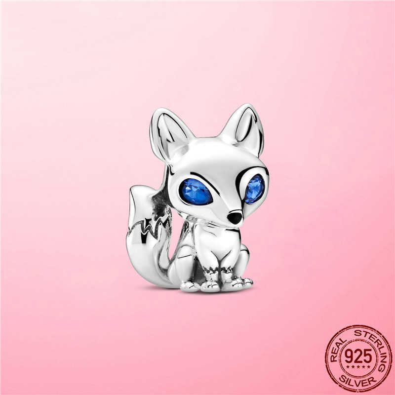 100% 925 Sterling Blue-Eyed Fox Charm Animal Beads fit for Bracelet Original Silver 925 jewelry Making
100% 925 Sterling Blue-Eyed Fox Charm Animal Beads fit for Bracelet Original Silver 925 jewelry Making
