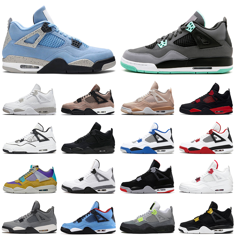 air jordan retro 4 4s jumpman men basketball shoes University Blue Taupe Haze White Oreo Black Cat Cement Cool Grey mens women trainers outd
air jordan retro 4 4s jumpman men basketball shoes University Blue Taupe Haze White Oreo Black Cat Cement Cool Grey mens women trainers outd