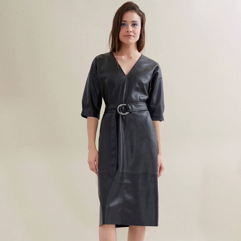 2021 Vintage Sashes Leather Party Short Sleeve Sexy v Neck Solid Elegant Casual Summer New Fashion Women 41gh, Black
2021 Vintage Sashes Leather Party Short Sleeve Sexy v Neck Solid Elegant Casual Summer New Fashion Women 41gh, Black