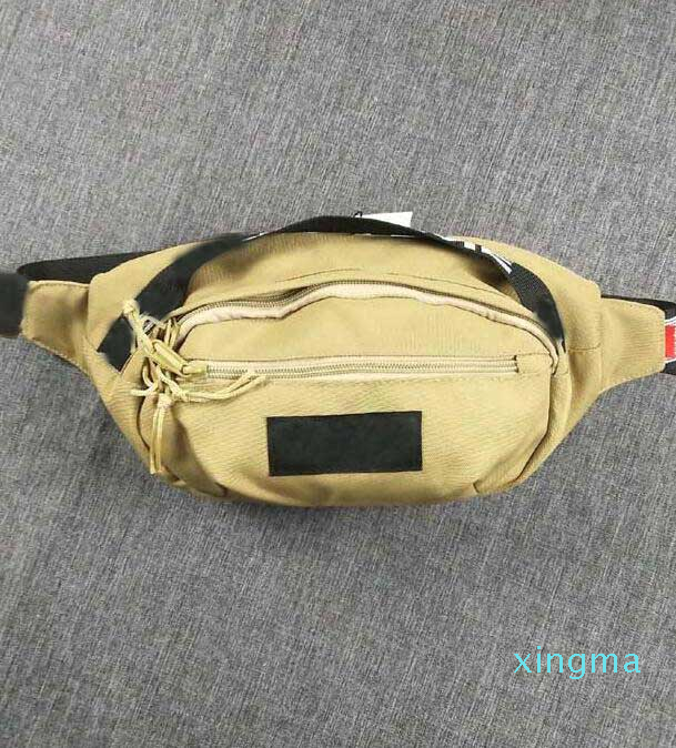 2021 Waist Bag Unisex Fanny Pack Fashion Canvas Hip-Hop Belt Men Messenger Small Shoulder Bag Waistpacks