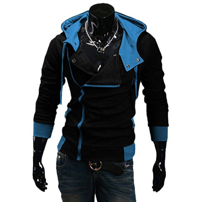 IceLion Zipper Cardigan Hoodies Men Fashion Hooded Sweatshirts Spring Spring Sportswear Long Sleeve Slim Tracksuit Jacket 201104