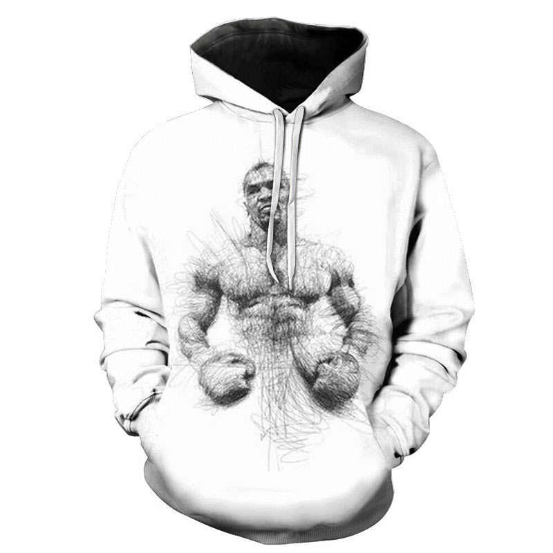 Everyone has a plan Mike Tyson Boxing White Unisex MMA Sports Long Sleeve Hoodie 201020