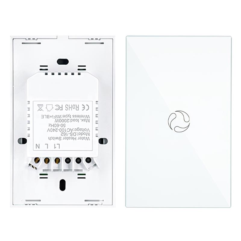 Smart Home Control WIFI Water Heater Switch EU Plug Suitable 86 Glass Type Voice Touch App Remote
Smart Home Control WIFI Water Heater Switch EU Plug Suitable 86 Glass Type Voice Touch App Remote