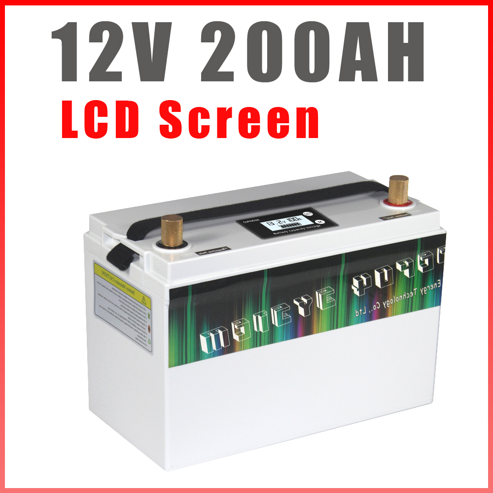 12V 200AH Lithium ion Battery for Solar Energy storage system Electric Boat Yatch with Led display
12V 200AH Lithium ion Battery for Solar Energy storage system Electric Boat Yatch with Led display