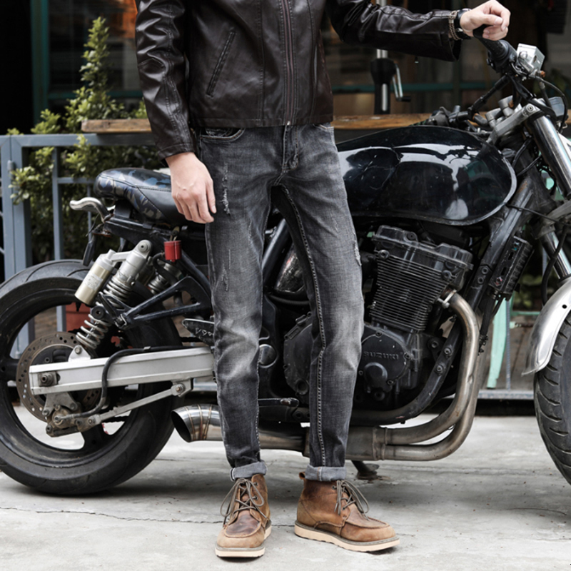 2021 New Men Fashion Stretch Denim Pencil Distressed Ripped Frayed Biker Slim Fit Trouser Ruvo, Dark grey 
2021 New Men Fashion Stretch Denim Pencil Distressed Ripped Frayed Biker Slim Fit Trouser Ruvo, Dark grey