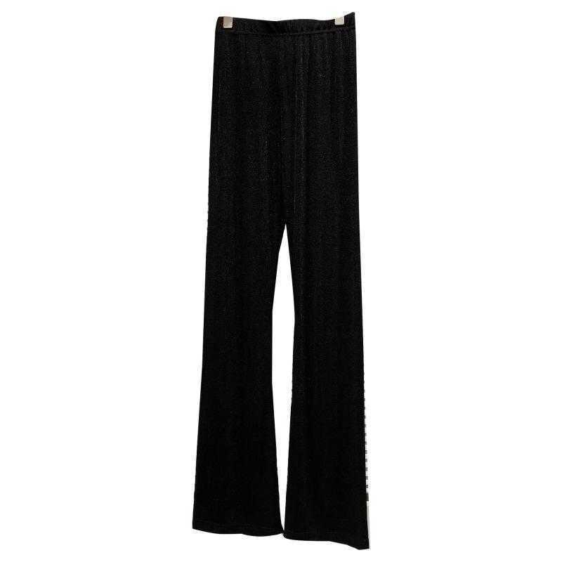 DEAT Women High Waist Stretch Ice Silk Drape Pants Arrivals Temperament Fashion Spring Summer 11D1375 210709