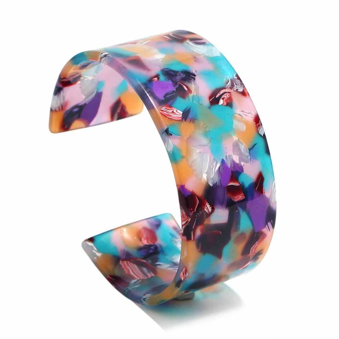 Acrylic Open Bracelet Fashion Women Acetate Tortoise Shell Pattern Charm Bracelet Big Wide Cuff Bangle Bracelet Men Bangle Gift Q0719
Acrylic Open Bracelet Fashion Women Acetate Tortoise Shell Pattern Charm Bracelet Big Wide Cuff Bangle Bracelet Men Bangle Gift Q0719