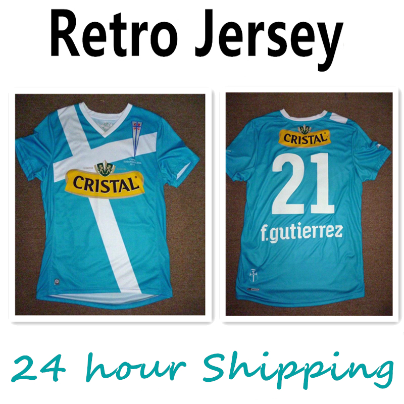 2011 Universidad Catolica retro soccer Men' T-Shirts jersey 11 Universidad Católica vintage shirts classic Uniform #21 F.gutierrez CHILE CAMISETA top quality
2011 Universidad Catolica retro soccer Men' T-Shirts jersey 11 Universidad Católica vintage shirts classic Uniform #21 F.gutierrez CHILE CAMISETA top quality