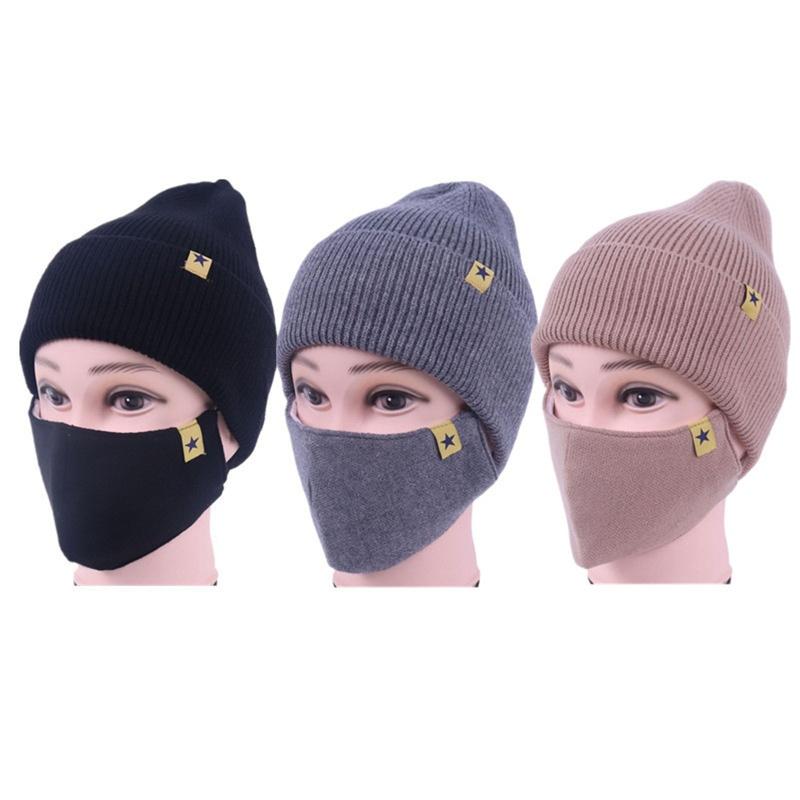 Berets 2 In 1 Winter Warm Knitted Beanie Hat Face Mask Set Windproof Cuffed Skull Cap, Black
Berets 2 In 1 Winter Warm Knitted Beanie Hat Face Mask Set Windproof Cuffed Skull Cap, Black
